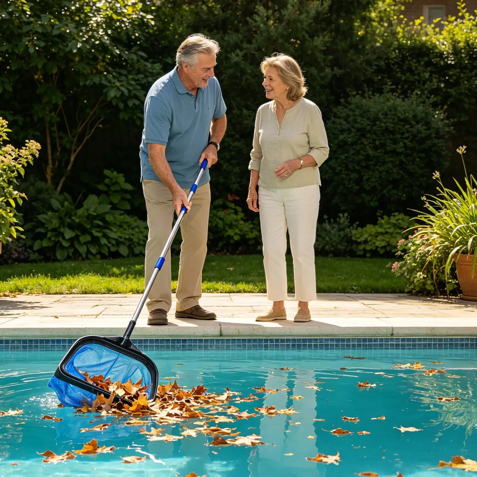 Cesta recolectora de malla de alta resistencia para piscinas, estanques públicos, spas, baños de hidromasaje y tanques de natación, para la eliminación de residuos y peces.