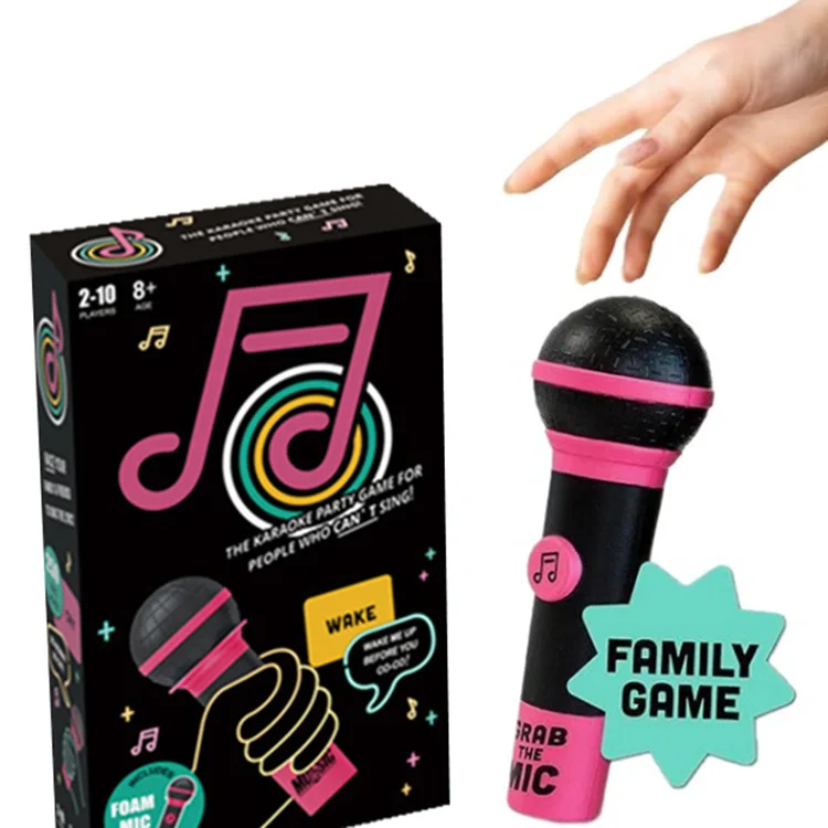 

Bad Singer Chessboard Card Family Game Grab Microphone Karaoke Board Game