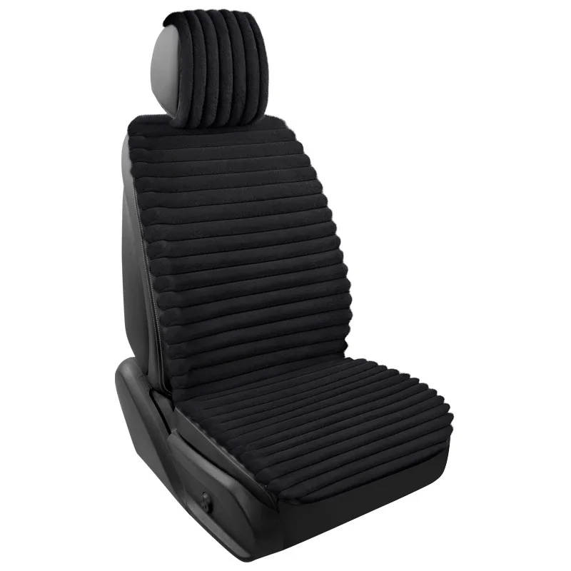 

artificial plush Luxury Universal Car Seat Covers For Peugeot 207 206 SW 5008 307 301 2008 307 308 Auto Interior Accessories