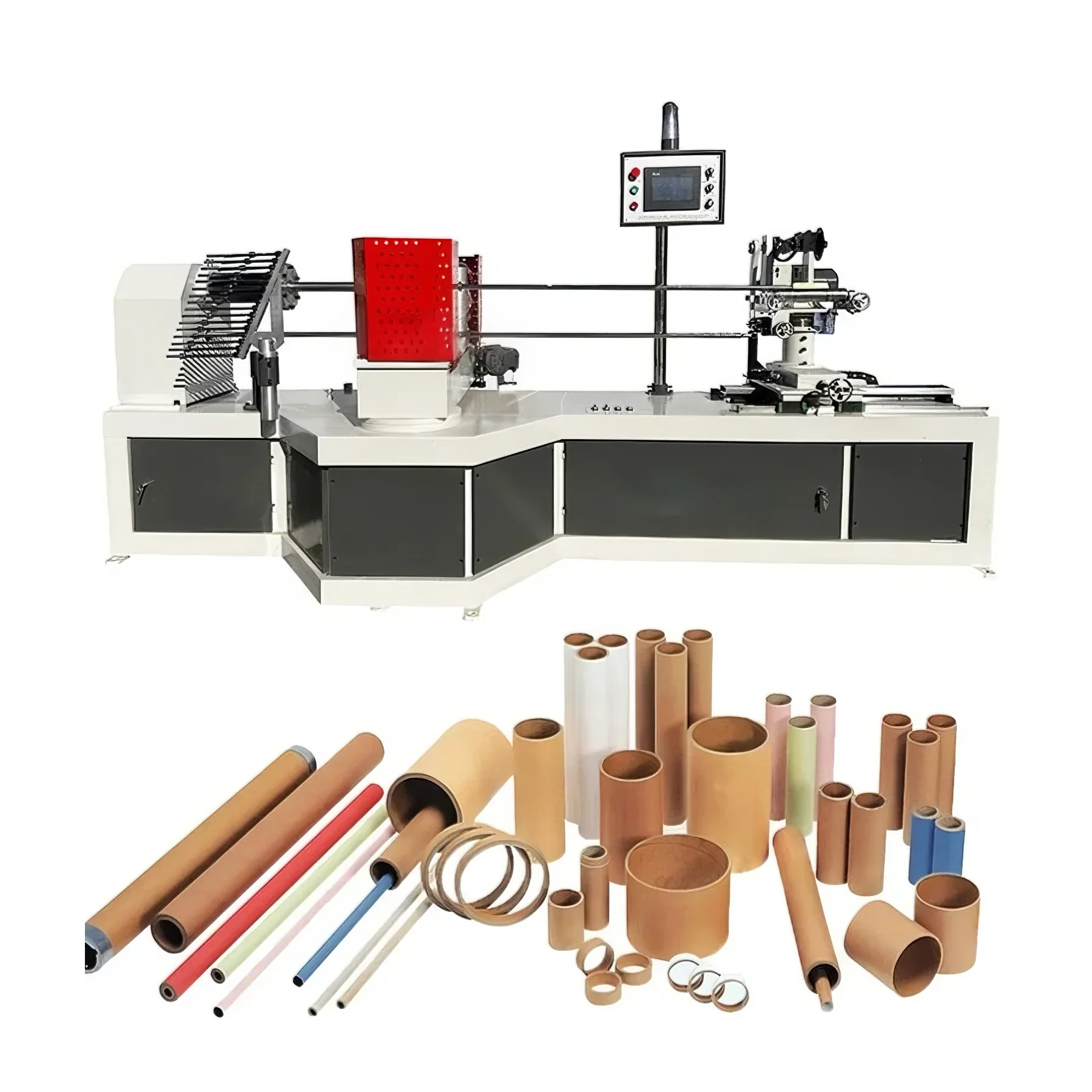HT-2150C Automatic CNC Spiral Paper Tube Core Machine Winder Paper Core Making Machine on Sale
