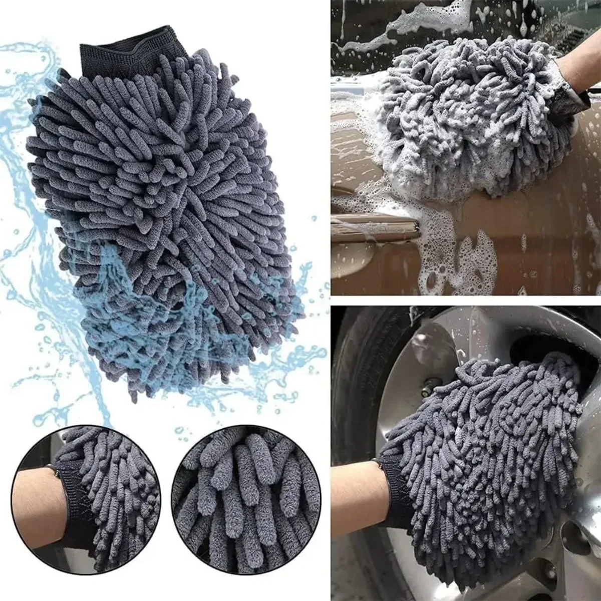 Car Detailing Brush Kit 9 Pcs Car Wash Cleaning Kit Automotive Detail Brushes Rim Cleaner Uses For Car Cleaning Products