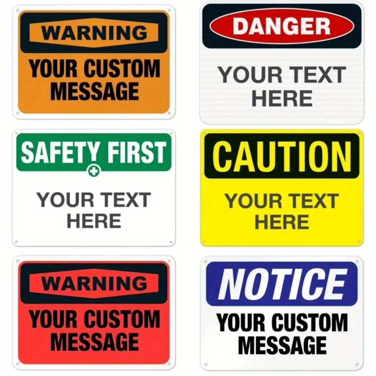 Exceptional Custom Outdoor Metal Signs - Personalized Aluminum Decor, Tailored Design/Text, Perfect for Home Decor.