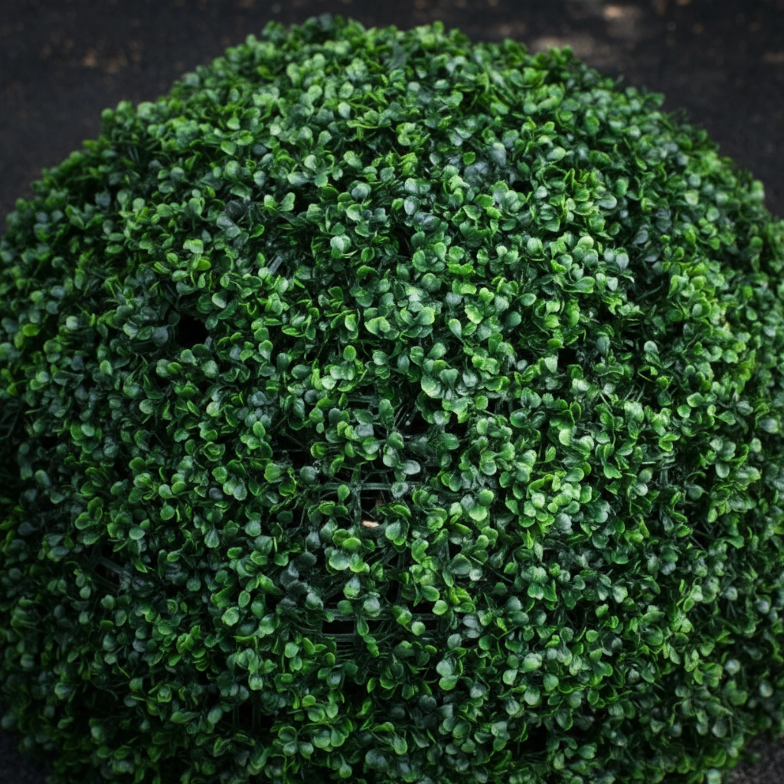 Faux Foliage Cover Reinforced Artificial Grass Ball Artificial Topiary Ball Maintenanceno-Maintenance Manhole Cover with Steel