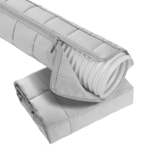 Imagen 1 del producto ABKY-cubierta de manguera de aire acondicionado portátil para tubo de mangueras de escape de CA de 5 ""y 5,9"" de diámetro para reducción de calor