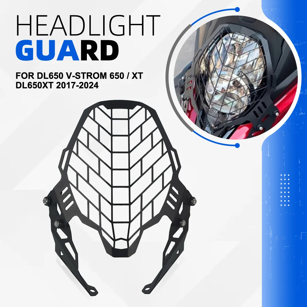 

2025 2026 Head Light Guard FOR SUZUKI DL650 V-STROM 650 / XT DL650XT 2017 - 2022 2023 2024 Motorcycle Headlight Protector Guard