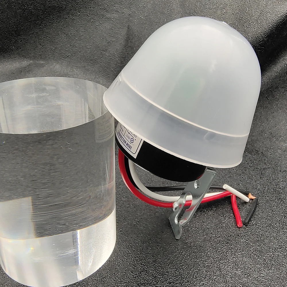 AS-20 DC 12V AC 220V 10A Waterproof Sensitive Auto Switch Photocell Street Light Switch Sensor
