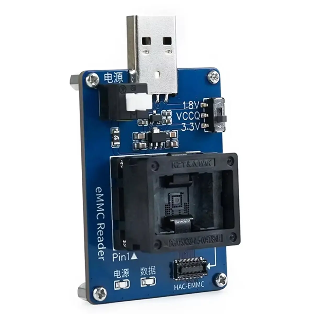 ABGN New EMMC Module EMMC Programming for Switch HAC EMMC Reader Adapter
