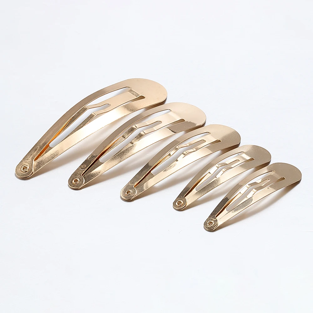 Image 7: Pinces à cheveux en métal, 20 pièces, Base d'épingles à cheveux en Alligator pour la fabrication de bijoux à bricoler soi-même, nœud en perles coréennes, réglage des accessoires pour cheveux