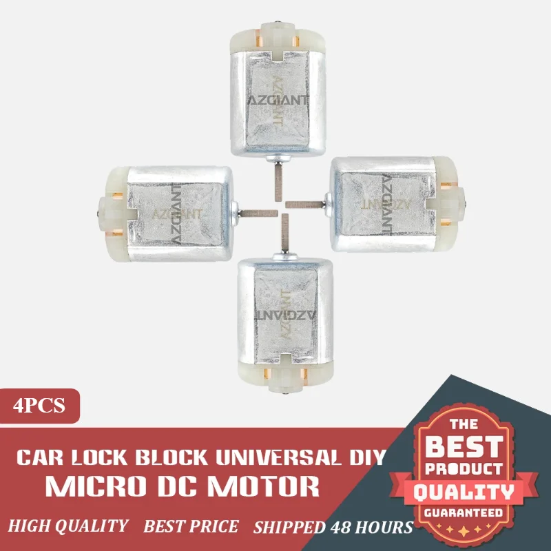 

4pcs D Cut Shaft FC-280SB-15240 DC 12V 100mA Car Central Door Lock Motor Factory Direct Sale