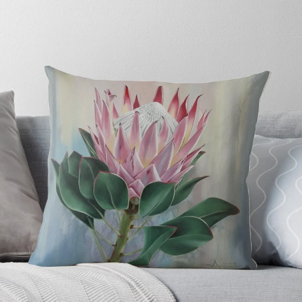 The King Protea Throw Pillow christmas supplies Cushion Cover Luxury Christmas Covers For Cushions