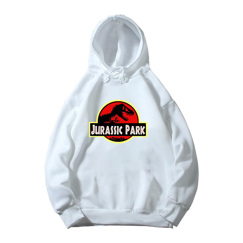 Jurassic Park Hoodie Jurassic World Dominion Tops Kids Dinosaur Clothes Boys Girls Hooded Sweater Capucha White Autumn Coat