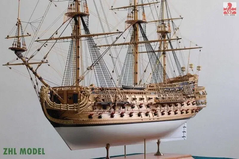 ZHL San Felipe 1690 wood model ship kits scale 1/50 47 inch Yuanqing