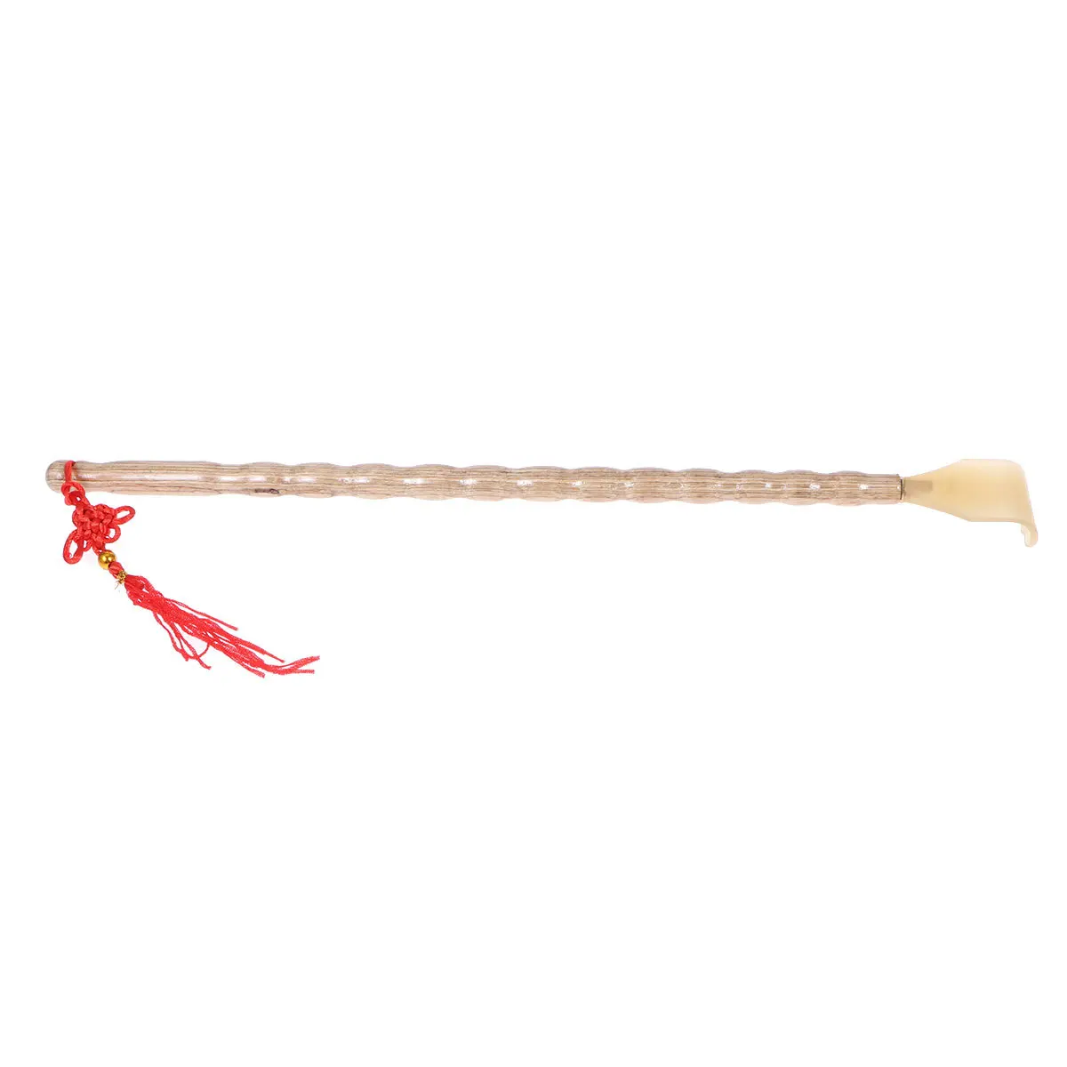 

Back Scratchers for Hard to Reach Areas Smooth Tip Wooden Handle Scratcher Strong Plastic String Construction Comfortable Grip