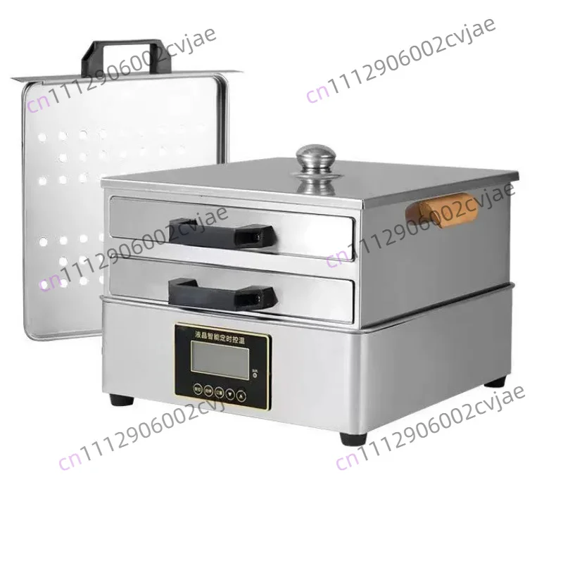 304 Stainless Steel 220V Mini Electric Steamer Household Intestine Noodle Maker Hot Pot Steaming Tool