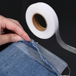 Self Adhesive Pants Hem Tape Iron DIY Jean Clothes Length Shorten for Hats Clothes Hot Melt Double-Sided Tape Sewing Tool