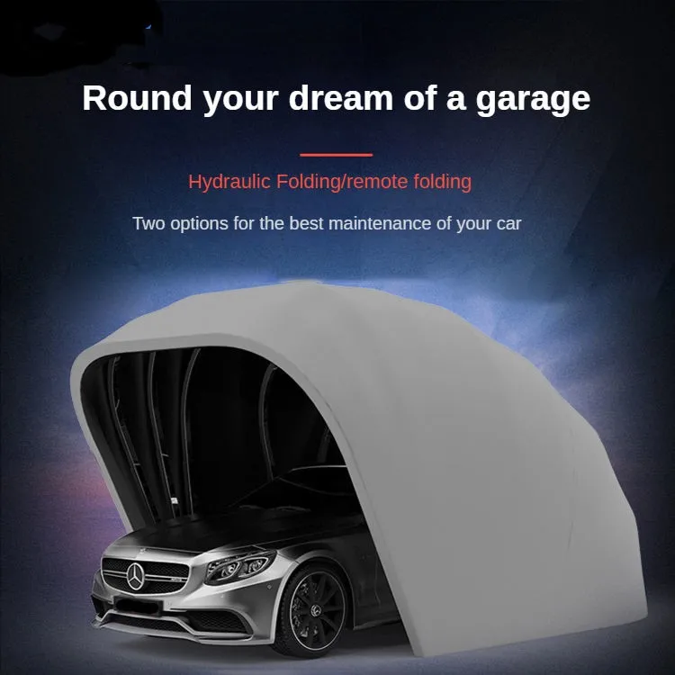 Folding Garage Retractable Outdoor Car Shelter Tent Portable Car Automatic Prefab Car Garage