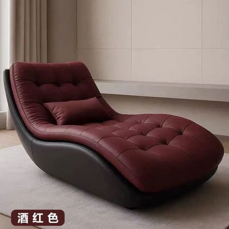 

Italian simple plaid 2026 concubine chair Internet celebrity lazy sofa