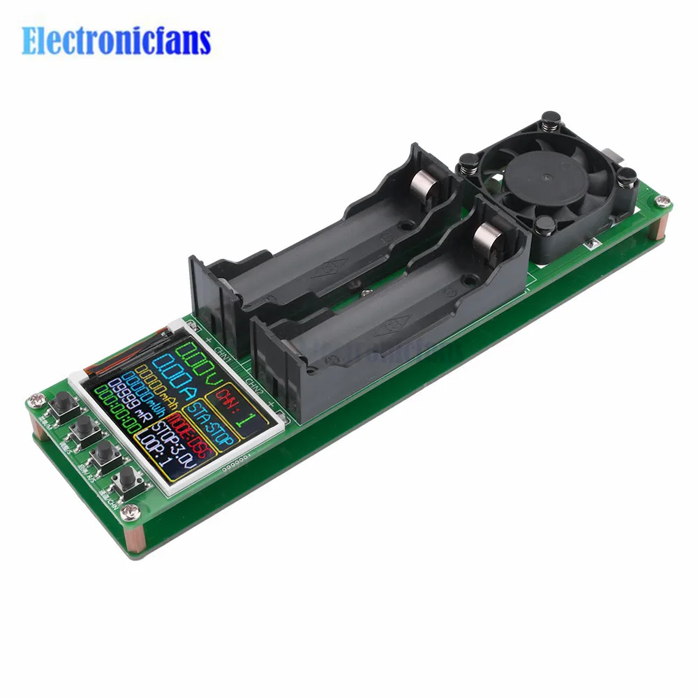 Digital Display Battery Capacity Internal Resistance Tester Lithium Battery Power Detector Module 18650 Battery Test