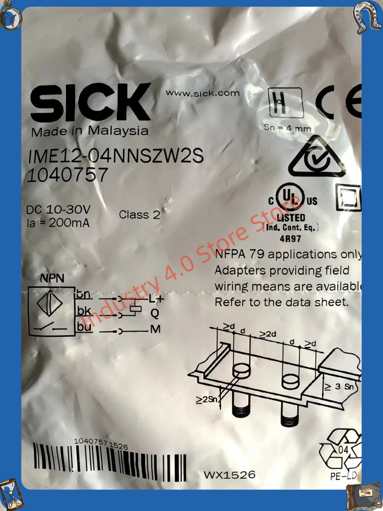 IME12-04NNSZW2S IME12-04NPSZW2S proximity switch