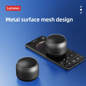 100% original lenovo k30 portátil de alta fidelidade bluetooth sem fio alto-falante à prova dwaterproof água usb ao ar livre música surround caixa baixo microfone 6 principais vendas caixa som lenoxx - №5