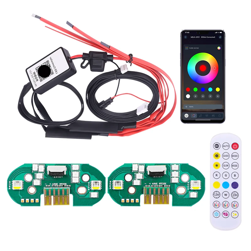 RGB DRL APP Module For BMW 2020 X5 F95 G05 X6 G06 F96 40i M50IX LED Headlight Left & Right 1420000479 63119477985 947798