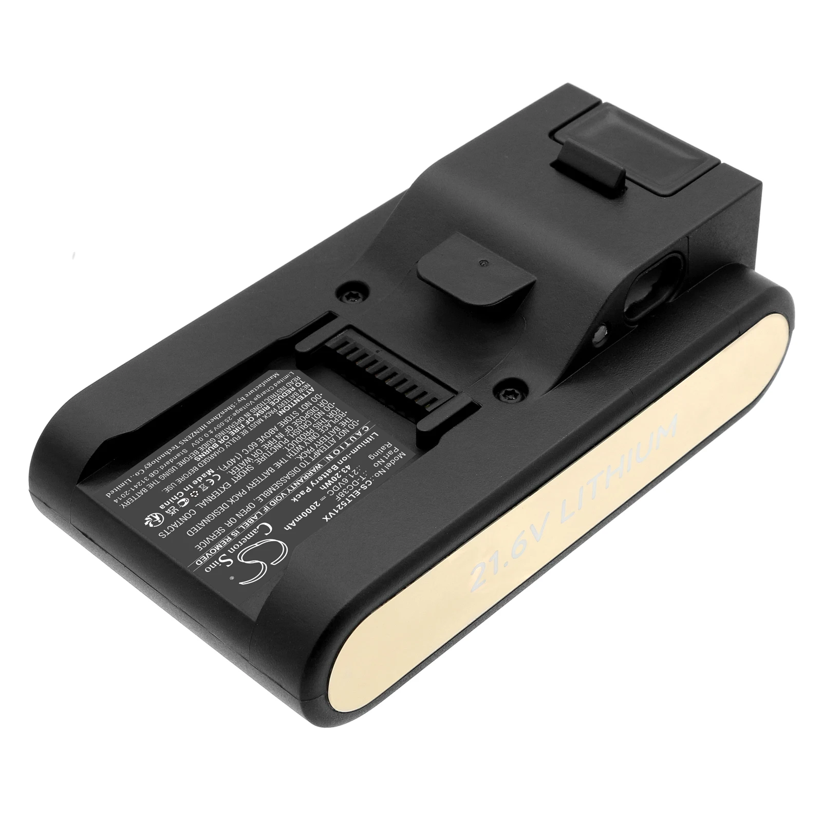 Batteria Di Ricambio 21.6V 2000Mah Per Aspirapolvere Delonghi Colombina Evo Pro XLM353.ADC XLM355.ADC XLM403.GDC XLM405.RDC XLM419.TDC-image