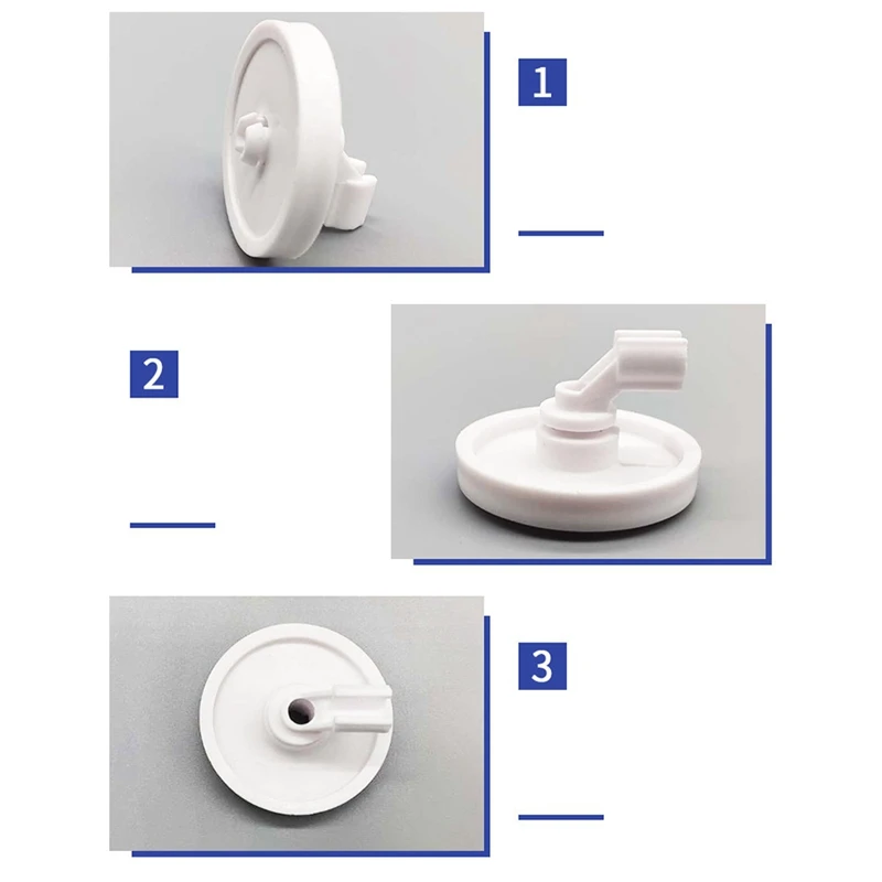 Máquina de lavar louça Rodas Suporte substituição, 154174501, 154174401, 154174502, substituição para Whirlpool Kenmore, Tappan, guitarra, 4pcs