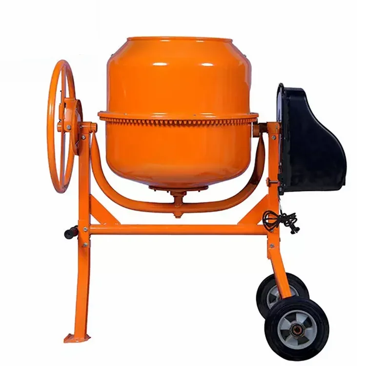 High efficiency and professional 350L 400L 500L Portable Small concrete mixer electric