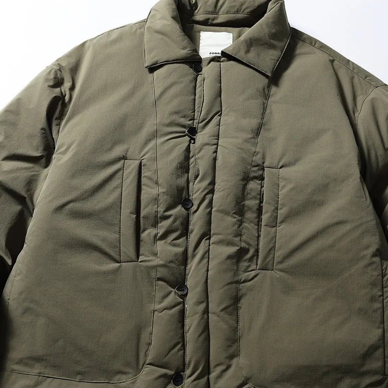 سترة قطنية يابانية ذات ياقة كلاسيكية متعددة الجيوب للرجال سترة سميكة كاجوال فضفاضة للخريف والشتاء #6