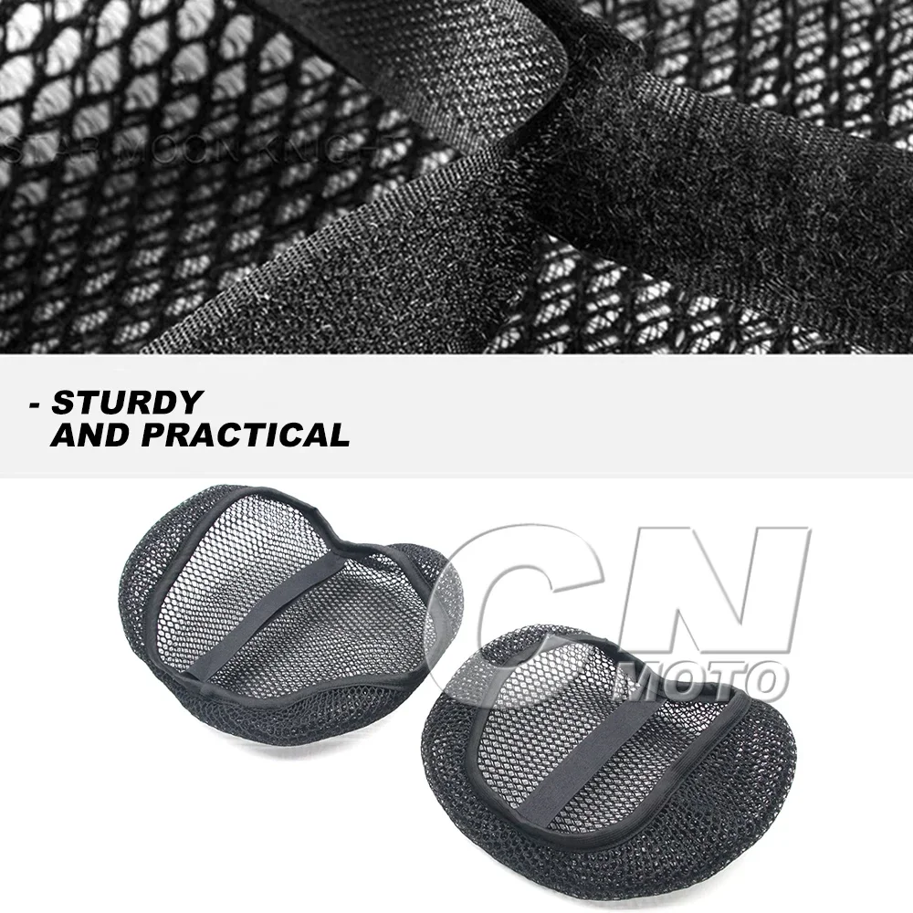 Motorcycle For CFMOTO 675SR R 675 SR-R 675SR-R Seat Covers Seat Protect Cushion 3D Honeycomb Mesh Seat Cushion