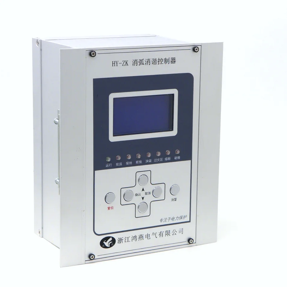 Power Factor Controllers Advanced Arc Cancellation Detuning Features Steel HONGYAN HY-ZK Model 1 Year Warranty Zhejiang China