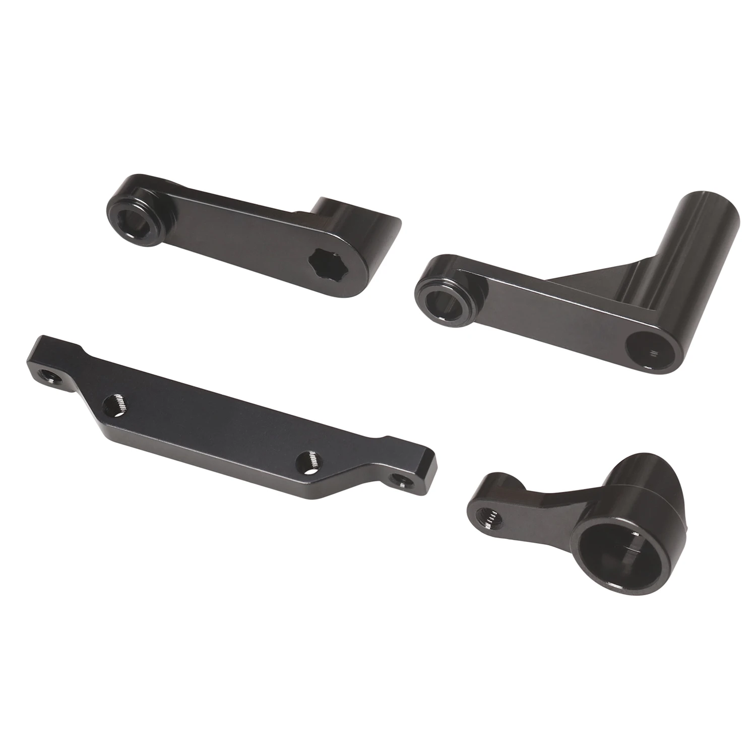 KYX Racing – ensemble de servomoteurs de direction avant en aluminium, pièces de mise à niveau, accessoires pour voiture RC Losi 1/10 Ford F100 Baja Rey 2.0