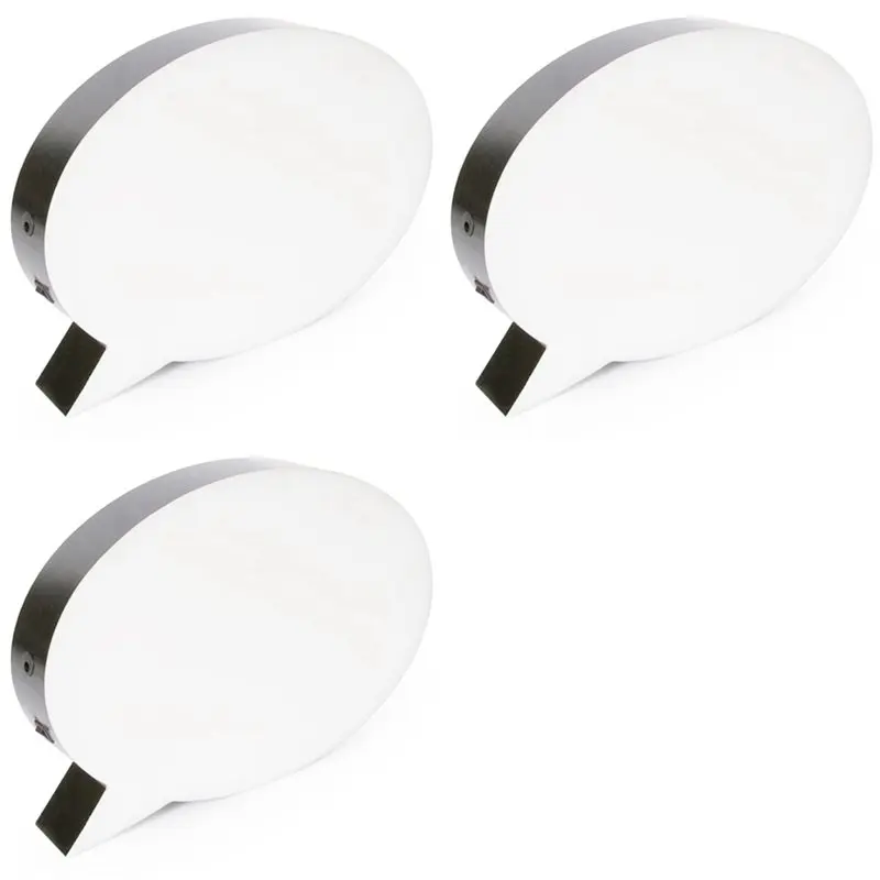 

Premium-3X Led Message Handwriting Letter Light Box Speech Bubble Shape Writing Board Add 1 Pen For Birthday Party Wedding