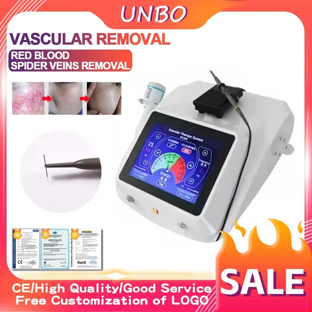 Professional 980nm Diode Laser Vascular Removal Machine Spider Vein Vessel Therapy Painless Non Invasive Salon Clinic Device