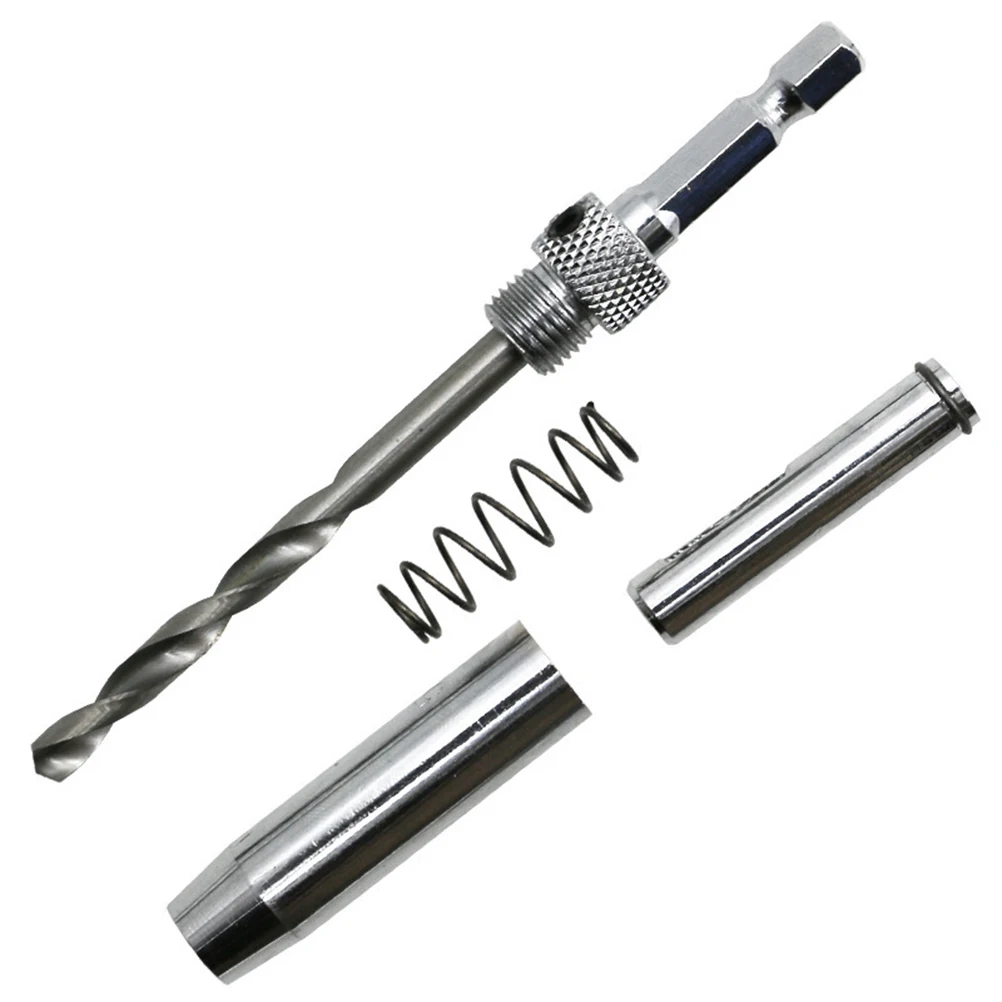 

Self Centering Hinge Drill Bits Woodworking Tool Set 5/64 7/64 9/64 11/64 Durable Brass Body Fast Change Precise
