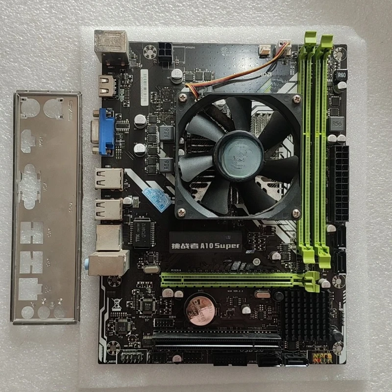 

used for MAXSUN Challenger A10 Super Motherboard Integrated AMD A10-7300 DDR3 HDMI VGA with Original Cooler mATX