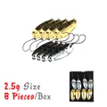 2.5g  8pcs Mixed