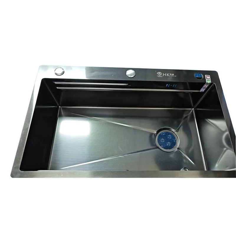 Black Nano Grey Nano Kitchen Stainless Steel Sink