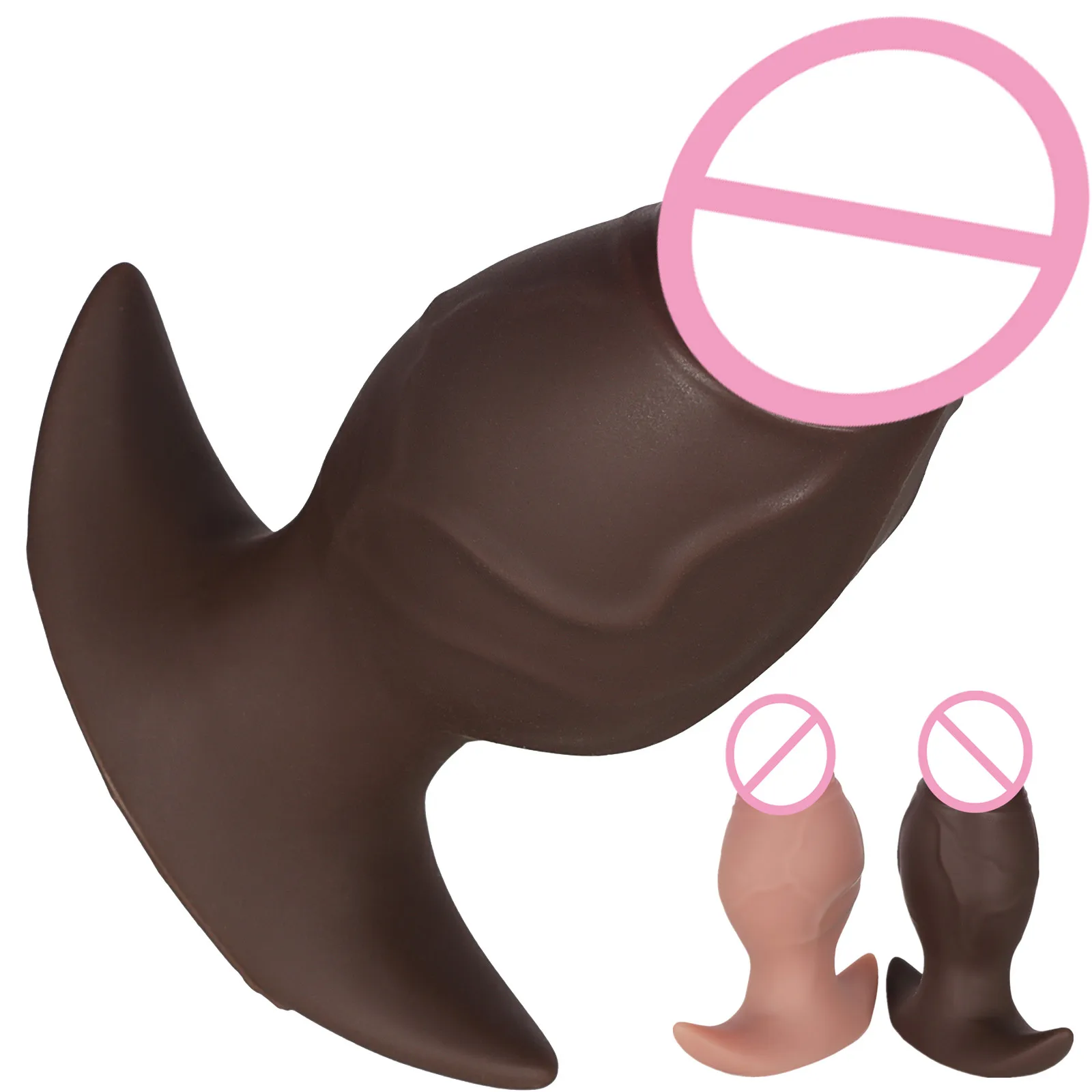 New Huge Dildo Anus Expansion Soft Silicone Butt Plug Prostate Massager Vagina Big Dick Dildo Anal Plug Sex Toys For Men Women18