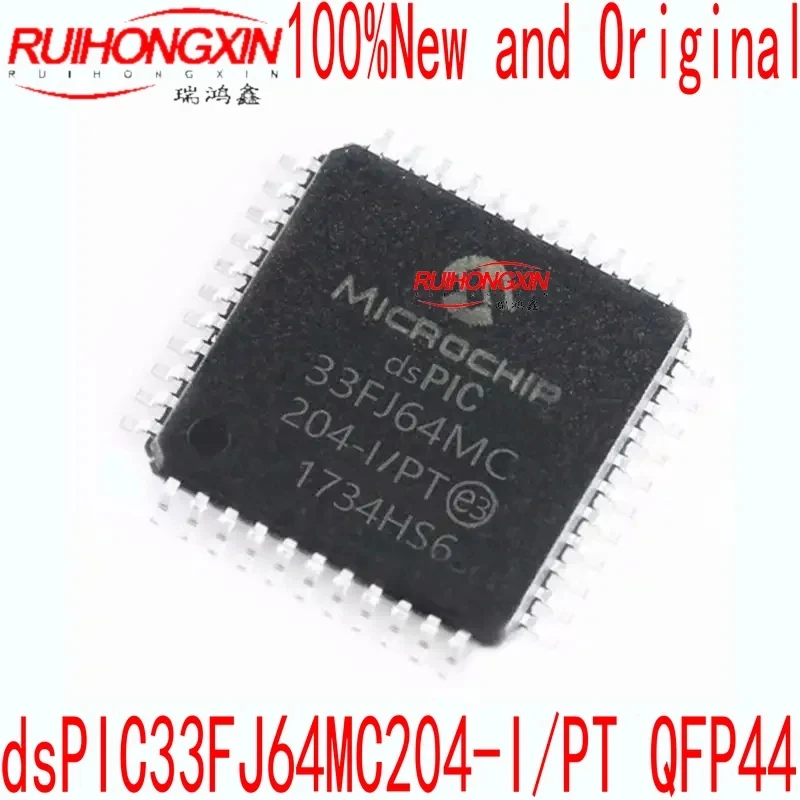 dsPIC33FJ64MC204-I/PT QFP44 original and authentic