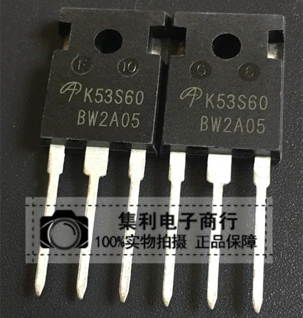 10PCS/Lot AOK53S60 K53S60  TO-247 53A 600V MOS New  Imported Orginial Fast Shipping In Stock