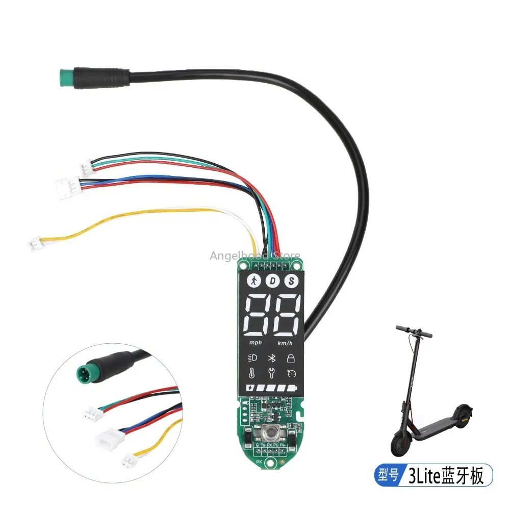 

Приборная панель Bluetooth для электрического скутера Xiaomi 3Lite, цифровая приборная панель, дисплей, аксессуары для печатной платы