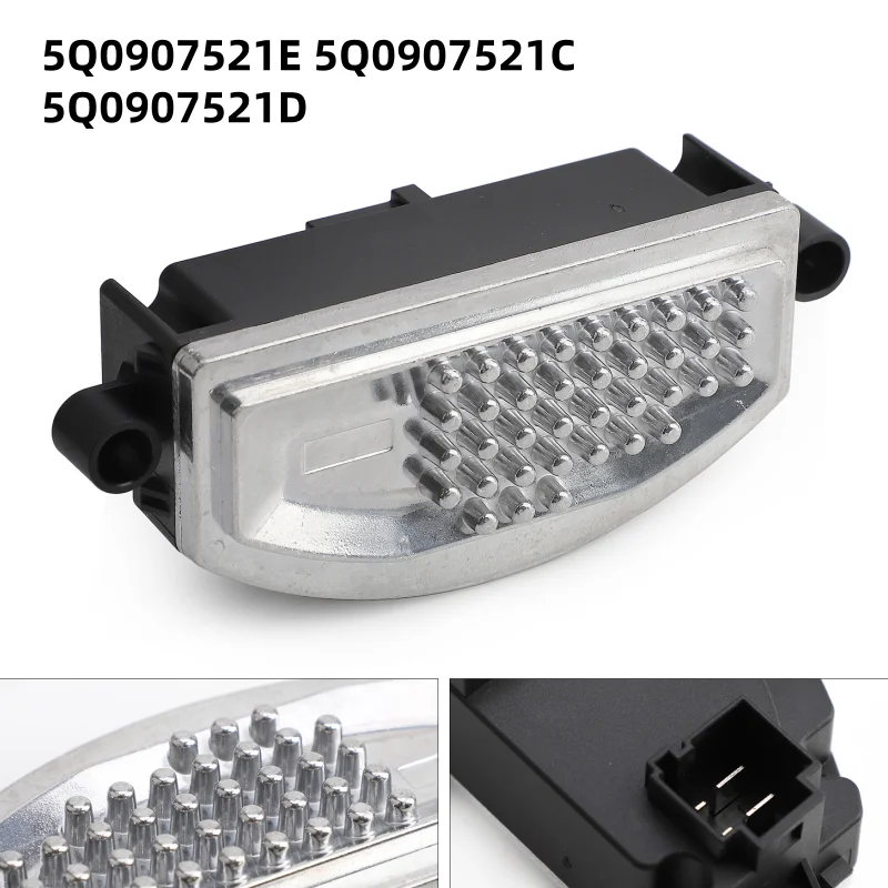 

Сопротивление вентилятора 5Q0907521E 5Q0907521C 5Q0907521D для Audi A3 TT Q2 Q3 Skoda Superb Karoq VW Tiguan T-ROC Lamando Golf Passat