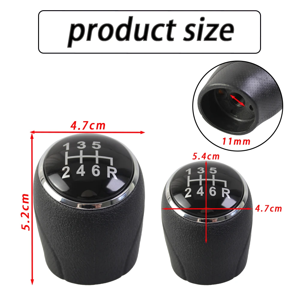 6 Speed Manual For Suzuki SX4 S-Cross Vitara Ciaz 1.6L 1.4T Engine Manual Gear Shift Konb Lever Handle Car Accessories