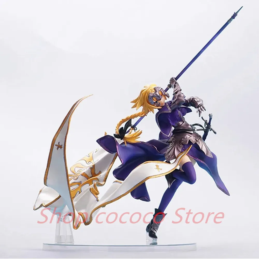 

Anime Fate/Apocrypha Jeanne D Arc Joan of Arc Flag Model Dolls Decoration PVC Action Figure Anime Figure Model Collecible Toys