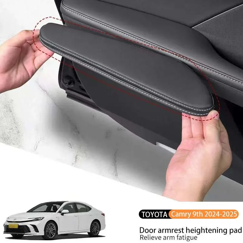 

Car Door Armrest Heightening Pad Anti-slip Protector For Toyota Camry 9th 2024-2025 Case Anti-fouling Dirt-resistant Accessories