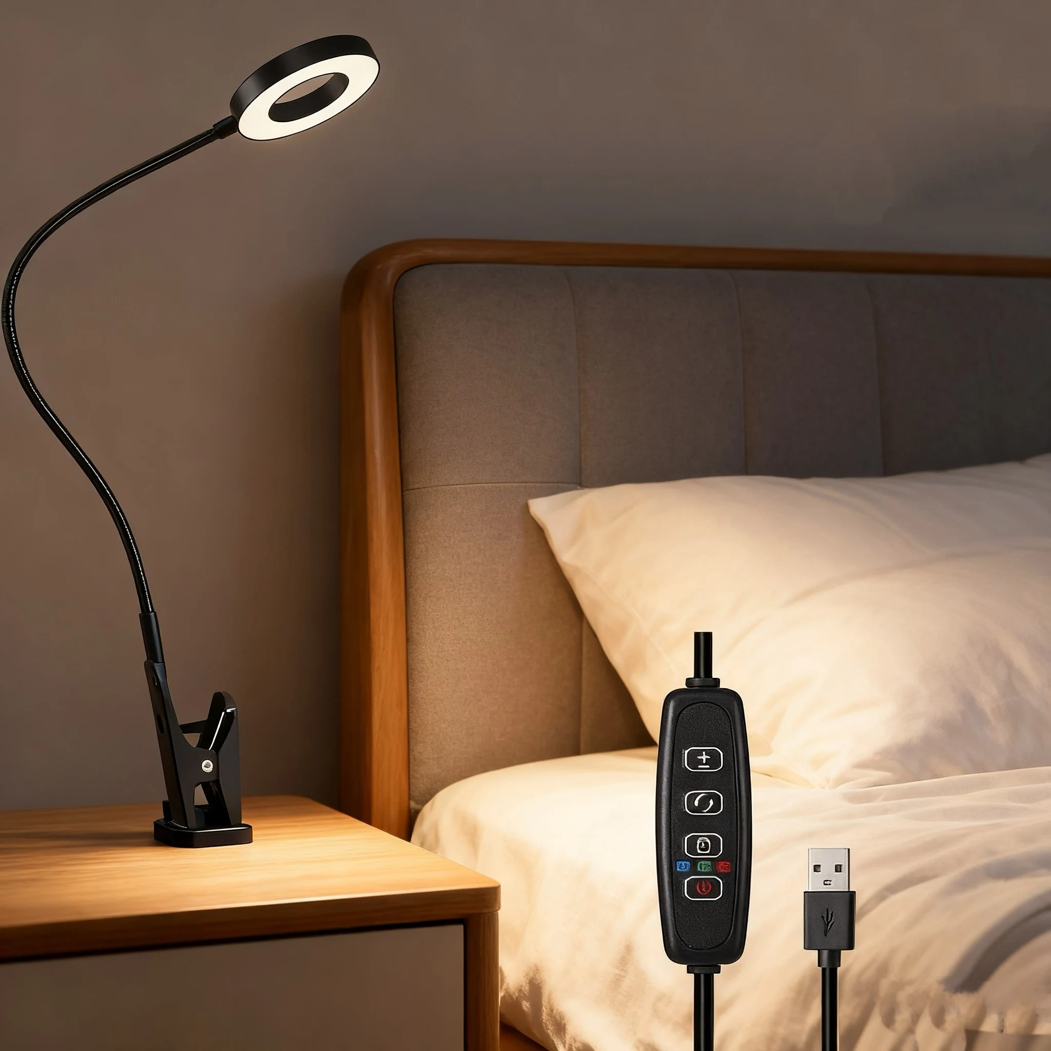2-in-1 LED Grow Light & Readin - Desk Setup Plant 评论和价格
