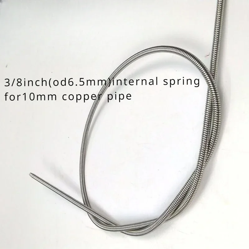 Internal copper pipe bending spring for Air Condition Stainless Steel 10-19mm manual bending Pipeline Spring Tube Bending Tool