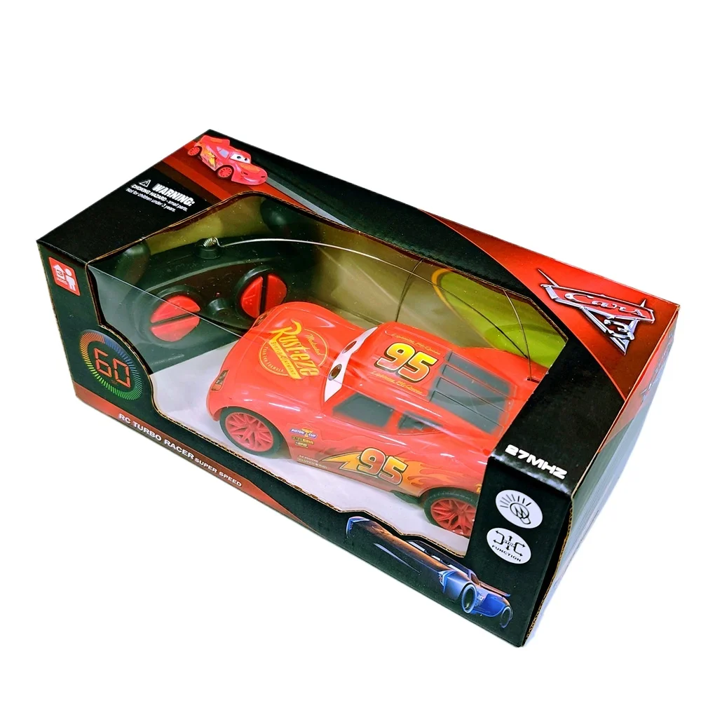 Hot Pixar Cars 3 coche eléctrico RC-juguete Lightning Mcqueen, regalo de Navidad de carreras de simulación para niños regalos de Año Nuevo