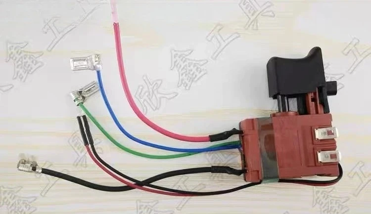 

Оригинальный переключатель управления скоростью JIABEN DEK-2012M для HIKOKI DS12DA 12 В, аксессуары для электрической отвертки